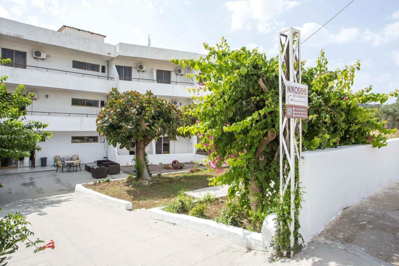 Nikos Bnb Faliraki Bagian luar foto